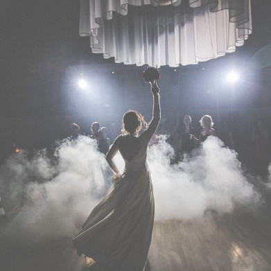 Dinamična rasvjeta za plesni podij